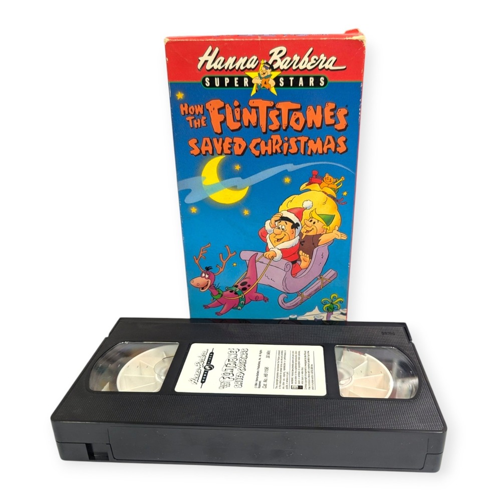 Hanna-Barbera The Flintstones How The Flintstones Saved Christmas VHS HB 1156